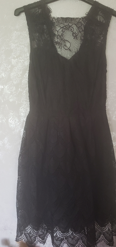 Black Lace Dress